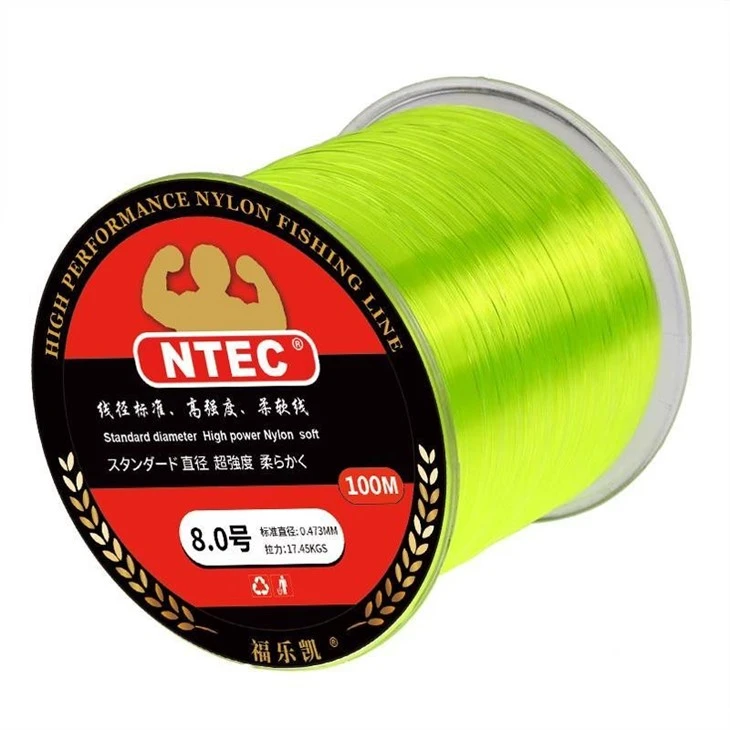 20lb 30lb 40lb High Strength Nylon Fishing Line in 100m/Spool Packing suppliers